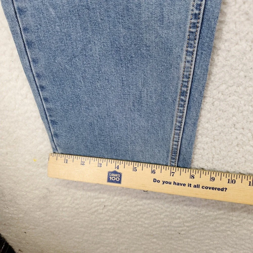 Levis 505 Regular Fit Straight Leg Light Wash Blue Stretch Jeans 33x32